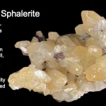 Calcite with sphalerite